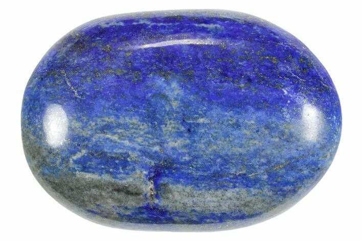 Polished Lapis Lazuli Palm Stone - Pakistan #352533